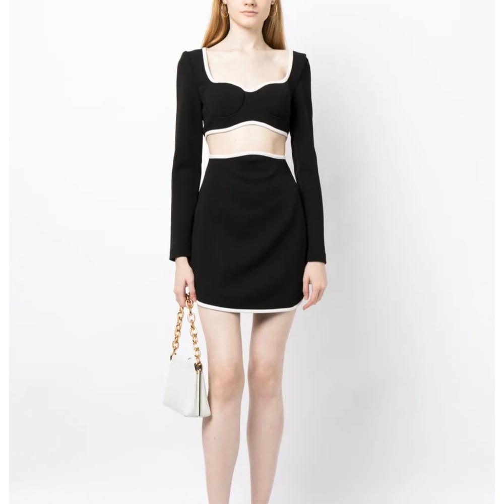 MISHA Daniela cut out dress